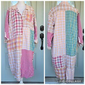 Orvis Pastel Patchwork Dress